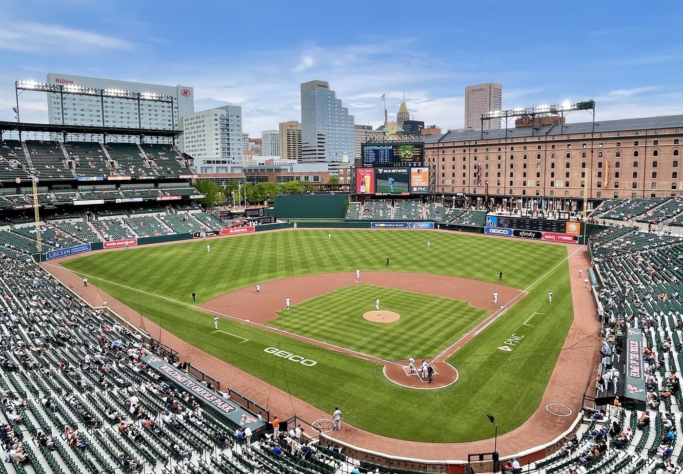 Oriole Park, Lum-Tech installation